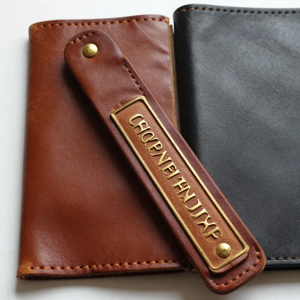 Repairing covers with leather