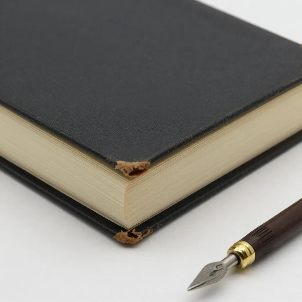 Vintage journal restoration